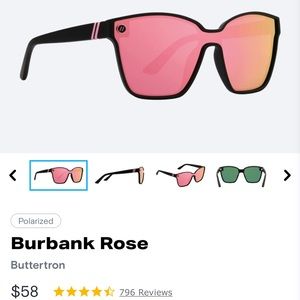 Blenders. burbank rose sunglasses new in box